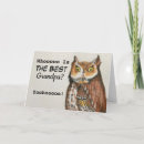 Search for owl fathers day cards Bird