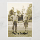Search for funny golf invitations Vintage