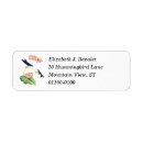 Search for hummingbirder return address labels For her