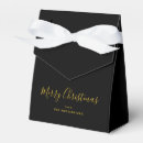 Search for christmas favour boxes Typography