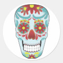 Search for blue sugar skulls stickers Mexican