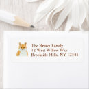 Search for red fox return address labels Cute