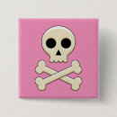 Search for skull bone badges Halloween
