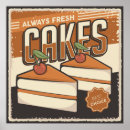 Search for cake bakery posters Retro