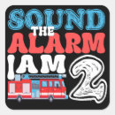 Search for alarming stickers Firefighter