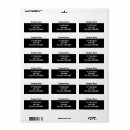 Search for return address business labels Simple