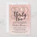 Search for 32nd birthday invitations Modern