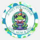 Search for blue frog stickers Toad