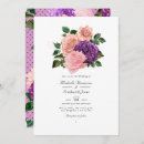 Search for peach and lavender wedding invitations Purple