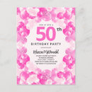 Search for balloon 50th birthday invitations Stylish
