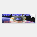 Search for meteor bumper stickers President