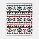 Search for native american blankets Turquoise