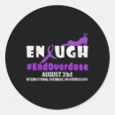 Search for say no to drugs stickers Drug overdose awareness day
