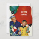 Search for 1950s christmas invitations Green