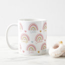 Search for pink rainbow mugs Heart