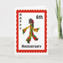 Search for 6th wedding anniversary cards Happy