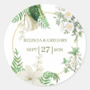 Search for rustic green wedding stickers Green and white