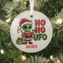 Search for ufo christmas tree decorations Santa