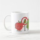 Search for cartoon apple mugs Humour