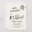 Search for unique engagement party invitations Fun
