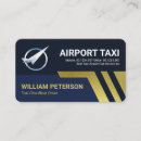 Search for airport taxi business cards Driver