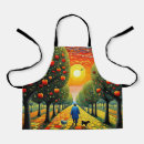 Search for dog walking aprons Sunset