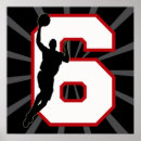 Search for jersey number posters Six