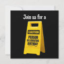 Search for caution invitations Yellow