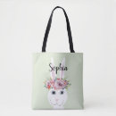 Search for rabbit tote bags Watercolor