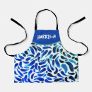 Search for children art aprons Blue