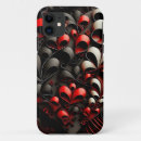 Search for valentine design iphone cases Black