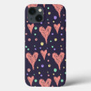 Search for colourful hearts iphone cases Trendy