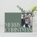 Search for dark green christmas cards Vintage