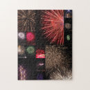 Search for fireworks puzzles Light