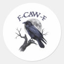 Search for funny crow bird stickers Non bidenary