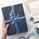 Search for night sky wrapping paper Dark blue