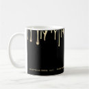 Search for classy gold mugs Black
