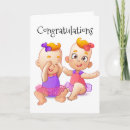 Search for twin girls cards Birth of twins