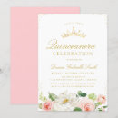 Search for blush pink quinceanera invitations Watercolor