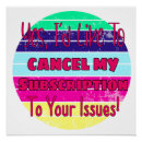 Search for issues posters Sarcastic