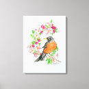 Search for robin bird canvas prints Watercolor