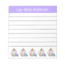 Search for cupcakes on notepads Girl