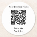 Search for round coasters Qr code