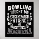 Search for funny bowling posters Bowling gutter ball