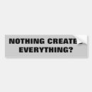 Search for darwinism bumper stickers God
