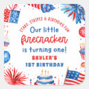 Search for firecrackers stickers Red white and blue
