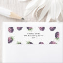 Search for blackberry return address labels Fruit