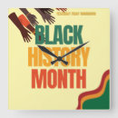 Search for history clocks Black history month