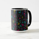 Search for marked mugs Black