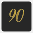 Search for 90 years stickers Glitter